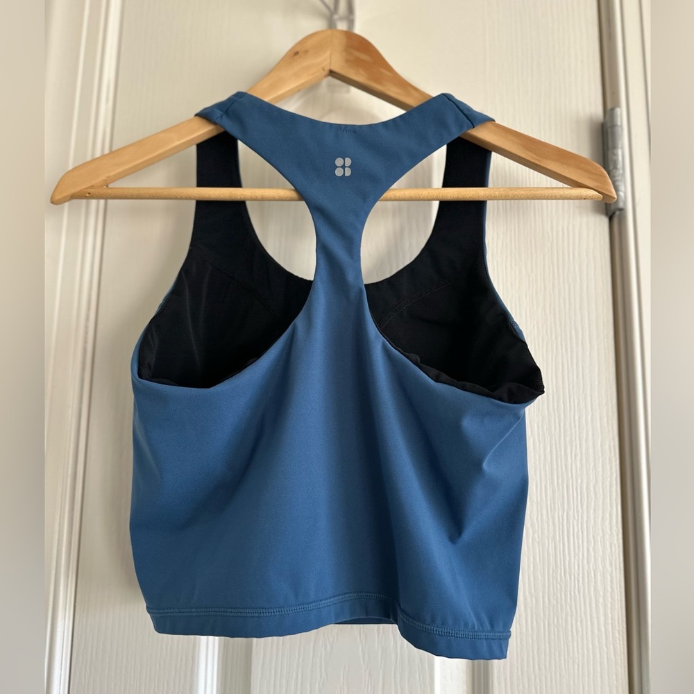 Sweaty Betty Blue Racerback Sports Tank